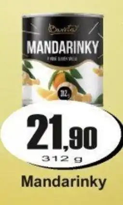 Adam Dunaj Mandarinky nabídka