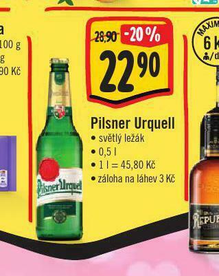 Pivo pilsner urquell