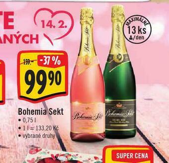 Jip Bohemia sekt nabídka