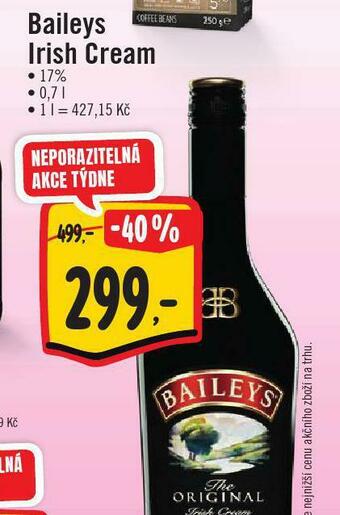 Jip Baileys irish cream nabídka