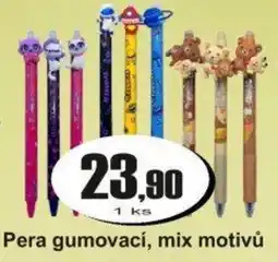 Adam Pera gumovací, mix motivů nabídka