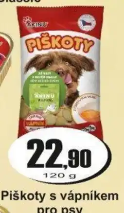 Adam Akinu piškoty s vápníkem pro psy nabídka