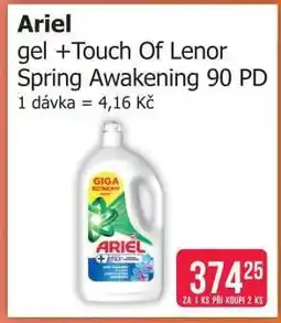 Teta Ariel gel +Touch Of Lenor Spring Awakening 90 PD nabídka