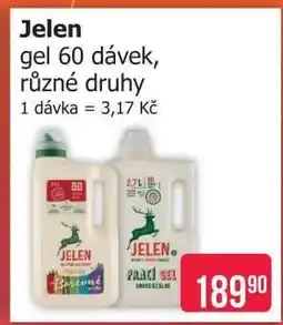 Teta Jelen gel 60 dávek, různé druhy nabídka