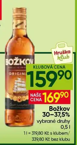 Hruška Božkov nabídka