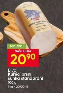 Hruška Bivoj Kuřecí prsní šunka standardní nabídka