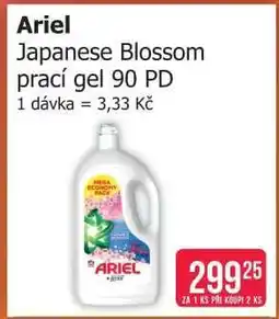 Teta Ariel Japanese Blossom prací gel 90 PD nabídka