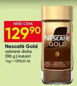 Hruška Nescafé Gold nabídka