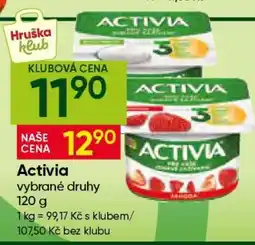 Hruška Activia nabídka