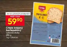 Hruška Chléb krájený bezlepkový nabídka