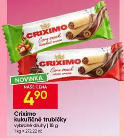 Hruška Criximo kukuřičné trubičky nabídka