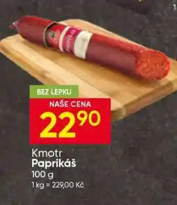 Hruška Kmotr Paprikáš nabídka