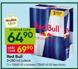 Hruška Red Bull nabídka