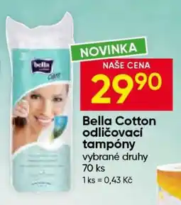 Hruška Bella Cotton Odličovací tampony nabídka