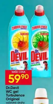 Hruška Dr.Devil WC gel Turbulence Original nabídka