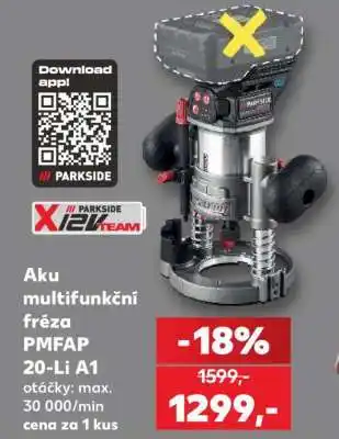 Kaufland Aku multifunkční fréza PMFAP 20-Li A1 nabídka