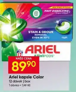 Hruška Ariel kapsle Color nabídka