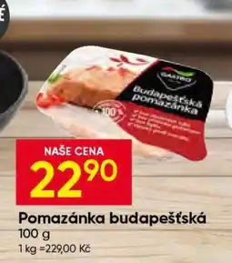 Hruška Pomazánka Budapešťská nabídka