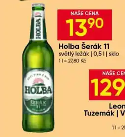 Hruška Holba Šerák 11 nabídka