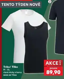 Kaufland Triko/ Tílko nabídka
