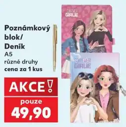 Kaufland Poznámkový blok/Deník nabídka