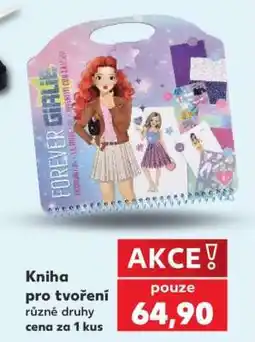 Kaufland Kniha pro tvoření nabídka