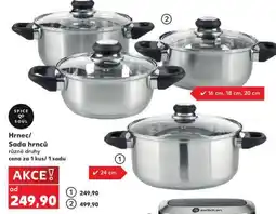 Kaufland Hrnec/Sada hrnců nabídka