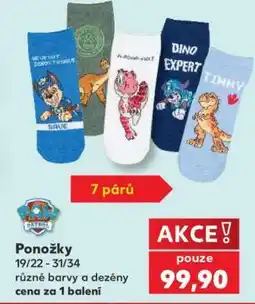 Kaufland Ponožky nabídka