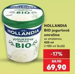 Kaufland HOLLANDIA BIO Jogurtová zmrzlina nabídka