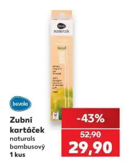 Kaufland Zubní kartáček naturals bambusový nabídka