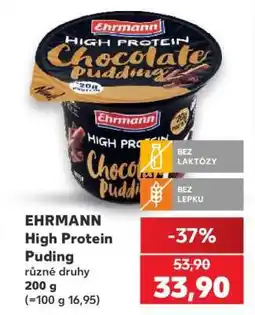 Kaufland Ehrmann High Protein puding nabídka
