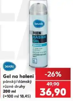Kaufland Gel na holení nabídka