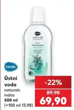 Kaufland Ústní voda Naturals máta nabídka