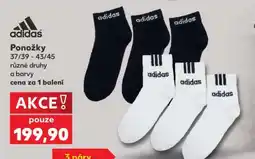 Kaufland Adidas Ponožky nabídka