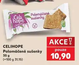 Kaufland CELIHOPE Polomáčené sušenky nabídka