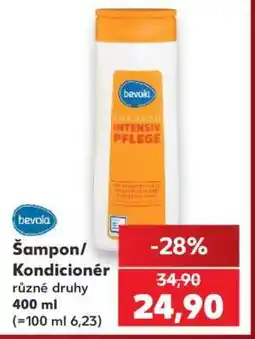 Kaufland Šampon, Kondicionér nabídka