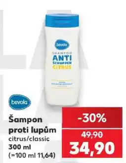 Kaufland Šampon proti lupům citrus/classic nabídka