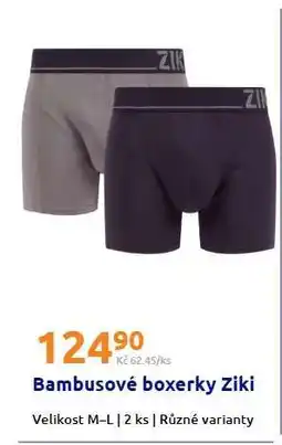 Action Bambusové boxerky Ziki nabídka