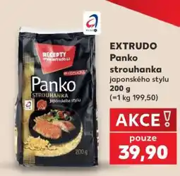 Kaufland EXTRUDO Panko strouhanka japonského stylu 200 g nabídka