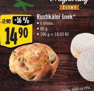 Rustikální šnek