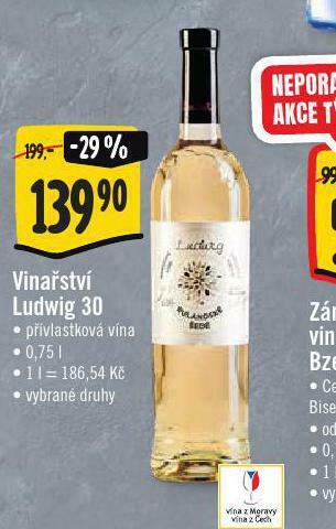 Jip Vinařství ludwig 30 nabídka