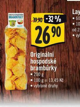 Jip Originální hospodské brambůrky nabídka