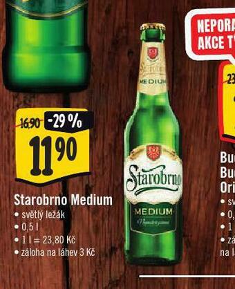 Jip Pivo starobrno medium nabídka