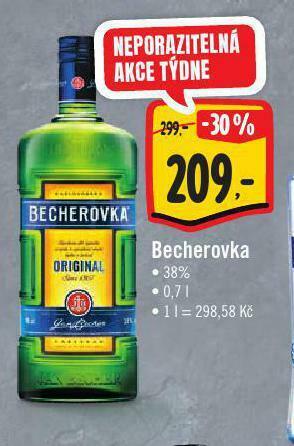 Jip Becherovka nabídka