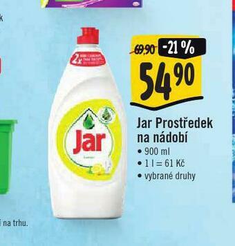 Jip Jar prostředek na mytí nádobí nabídka