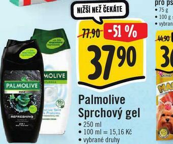 Jip Palmolive sprchový gel nabídka