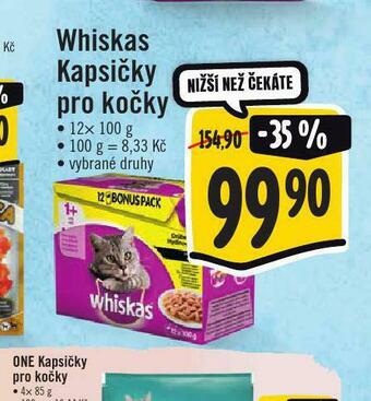 Jip Whiskas kapsičky pro kočky nabídka