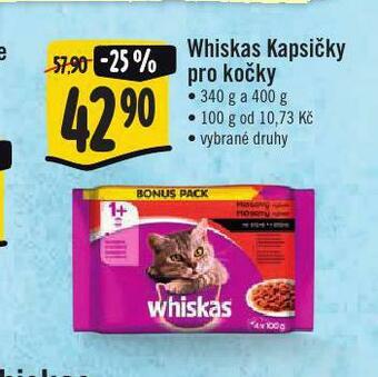 Jip Whiskas kapsičky pro kočky nabídka