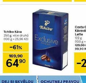 Tesco Tchibo káva nabídka