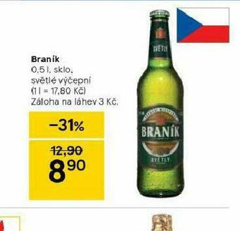 Tesco Pivo braník nabídka